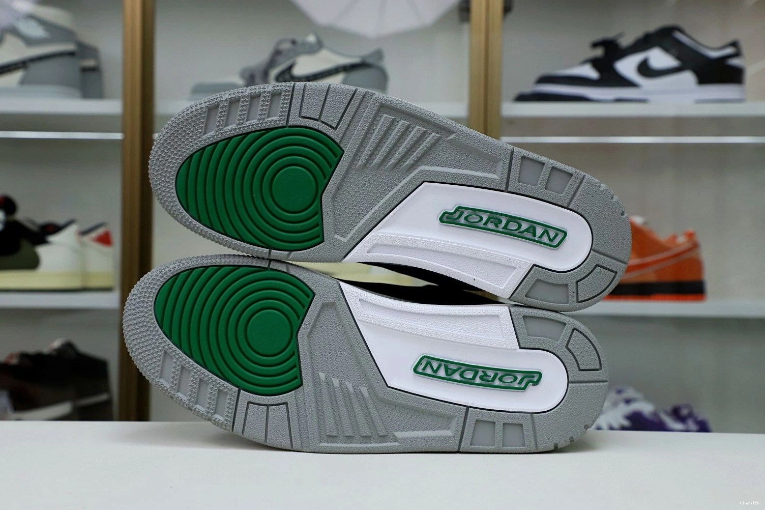 GREEN AIR 3 JORDAN PINE 0729
